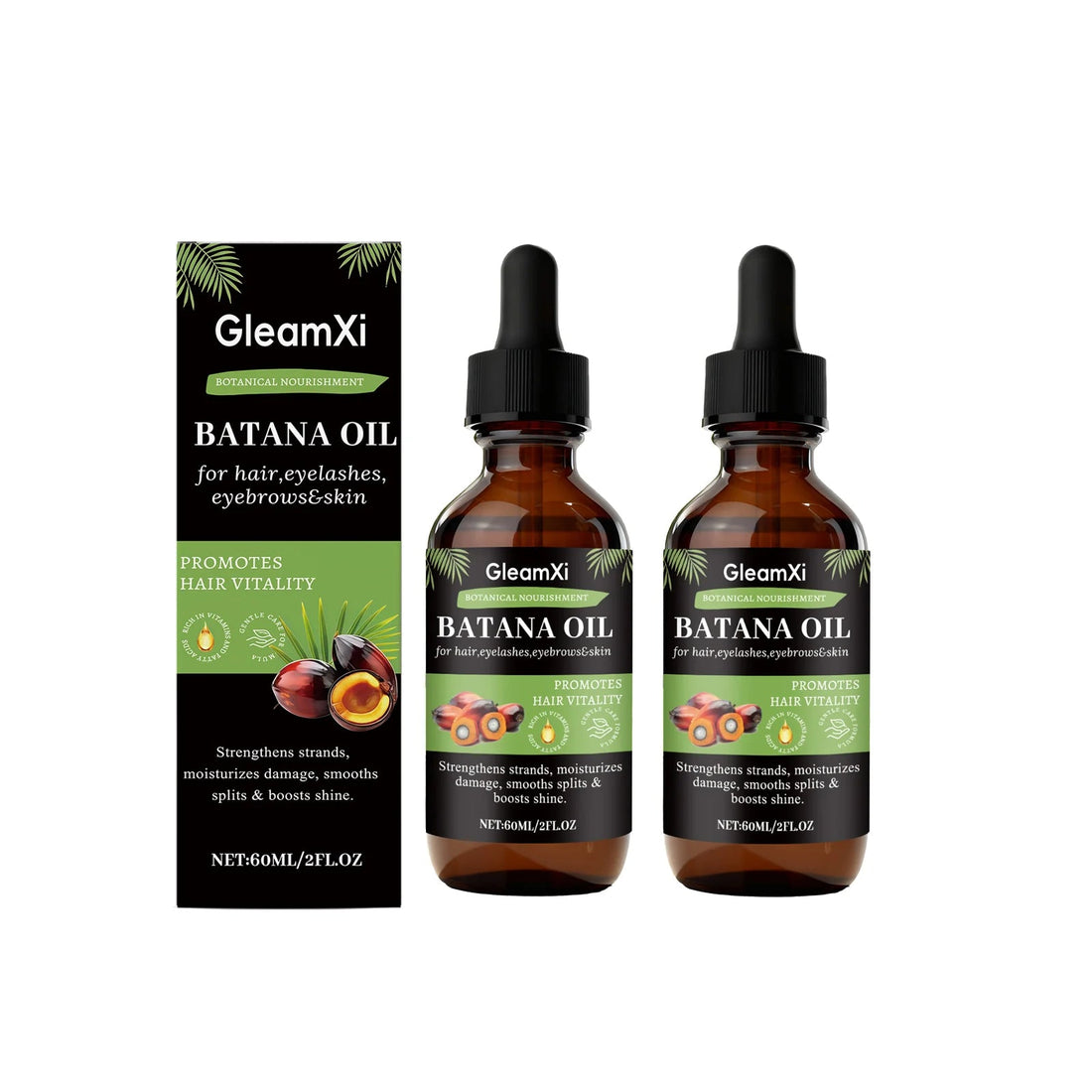 Batana Hair Care Essential Oil Dry Damaged Hair Adds Shine Frizz Control Strengthening Moisturizing Treatment  Scalp Care Oil Halalzen