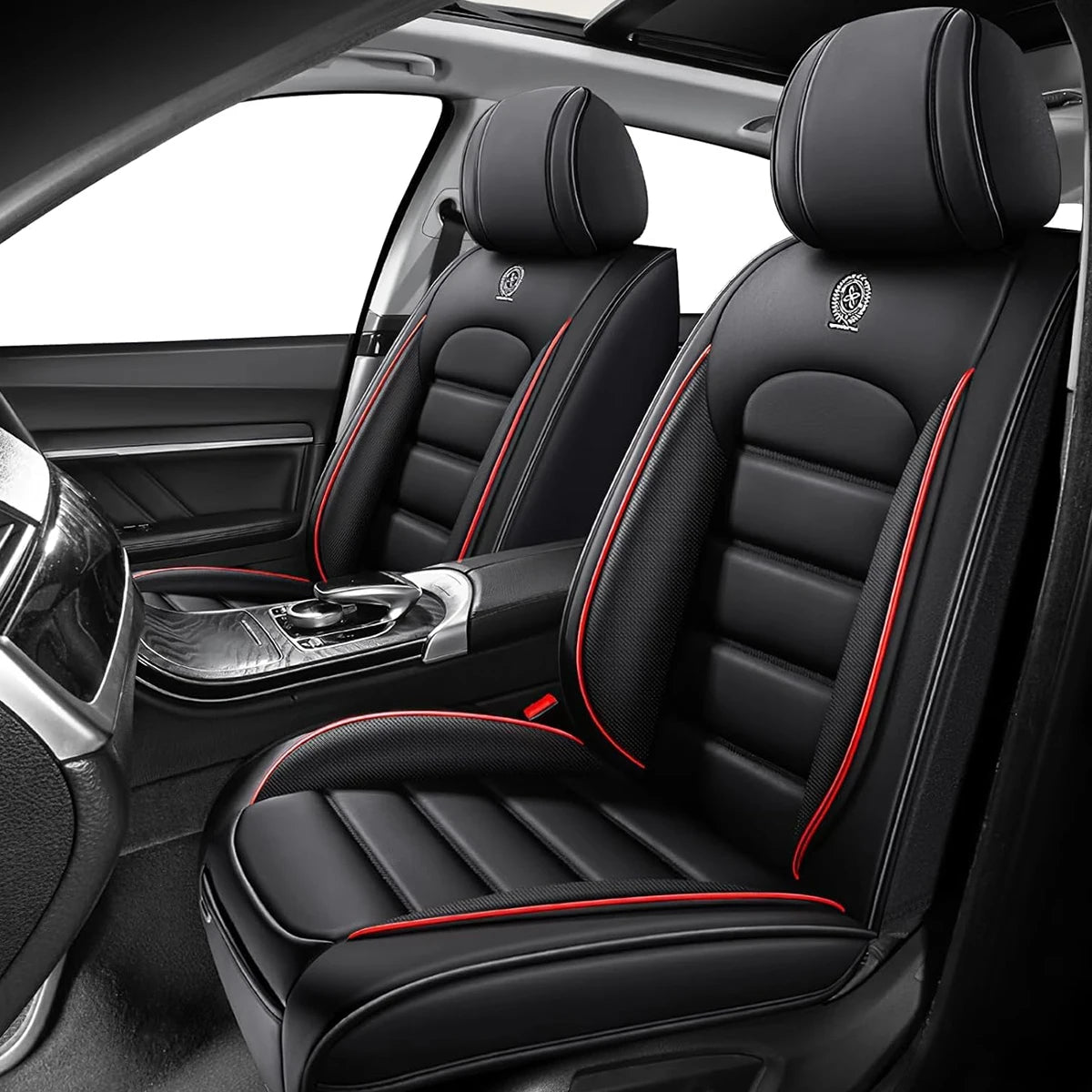 Car interior set: car seat cover, suitable for BUICK LACROSSE 2010-2016, waterproof PU leather, easy to clean, easy to install