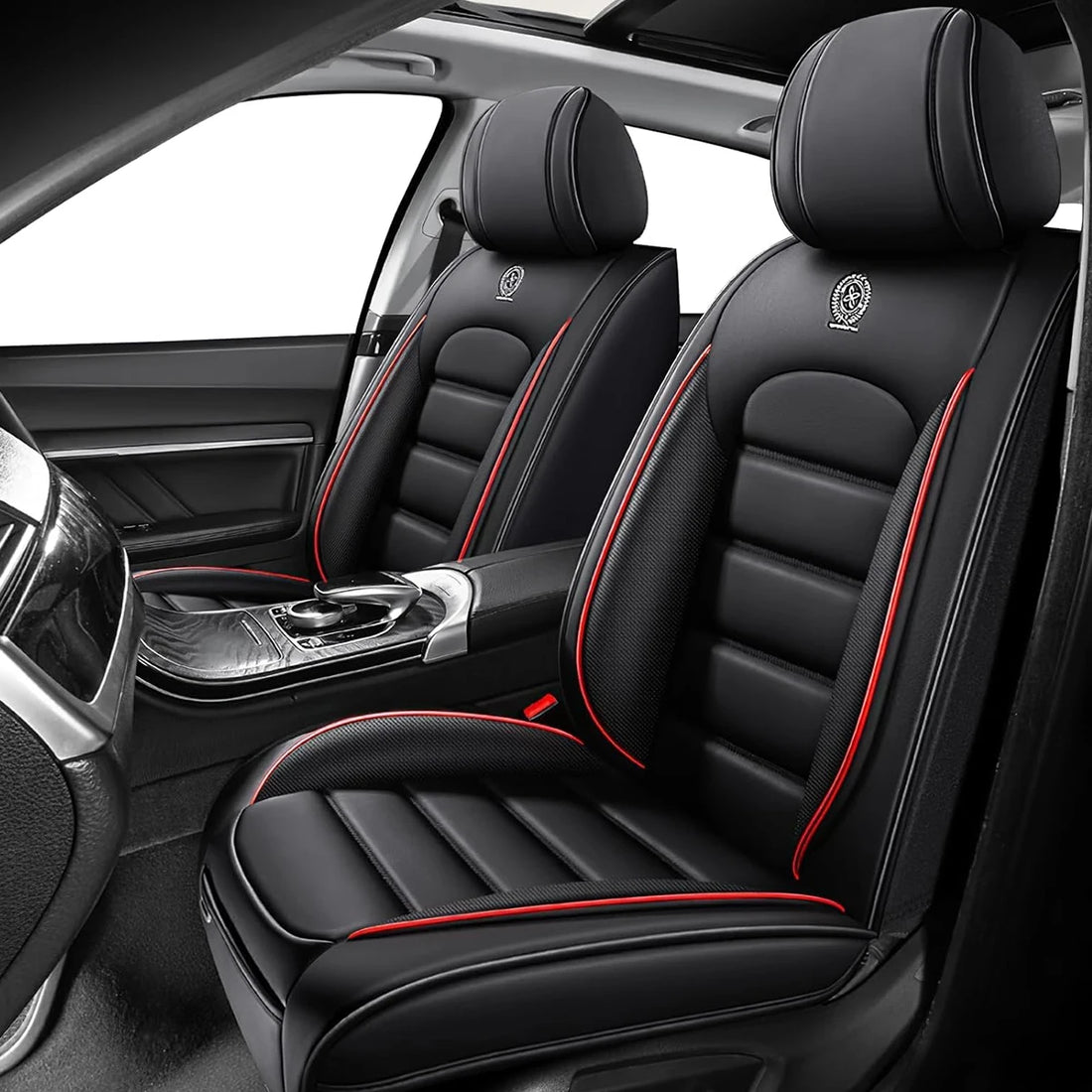 Car interior set: car seat cover, suitable for BUICK LACROSSE 2010-2016, waterproof PU leather, easy to clean, easy to install