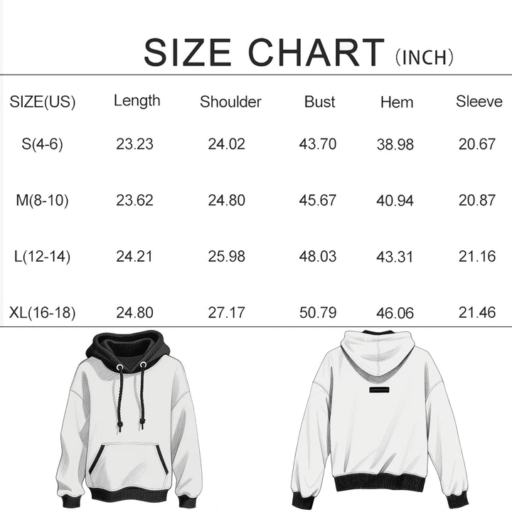 Harajuku Y2K Hoodie with Horn Hat for Men Funny Printed Casual Top