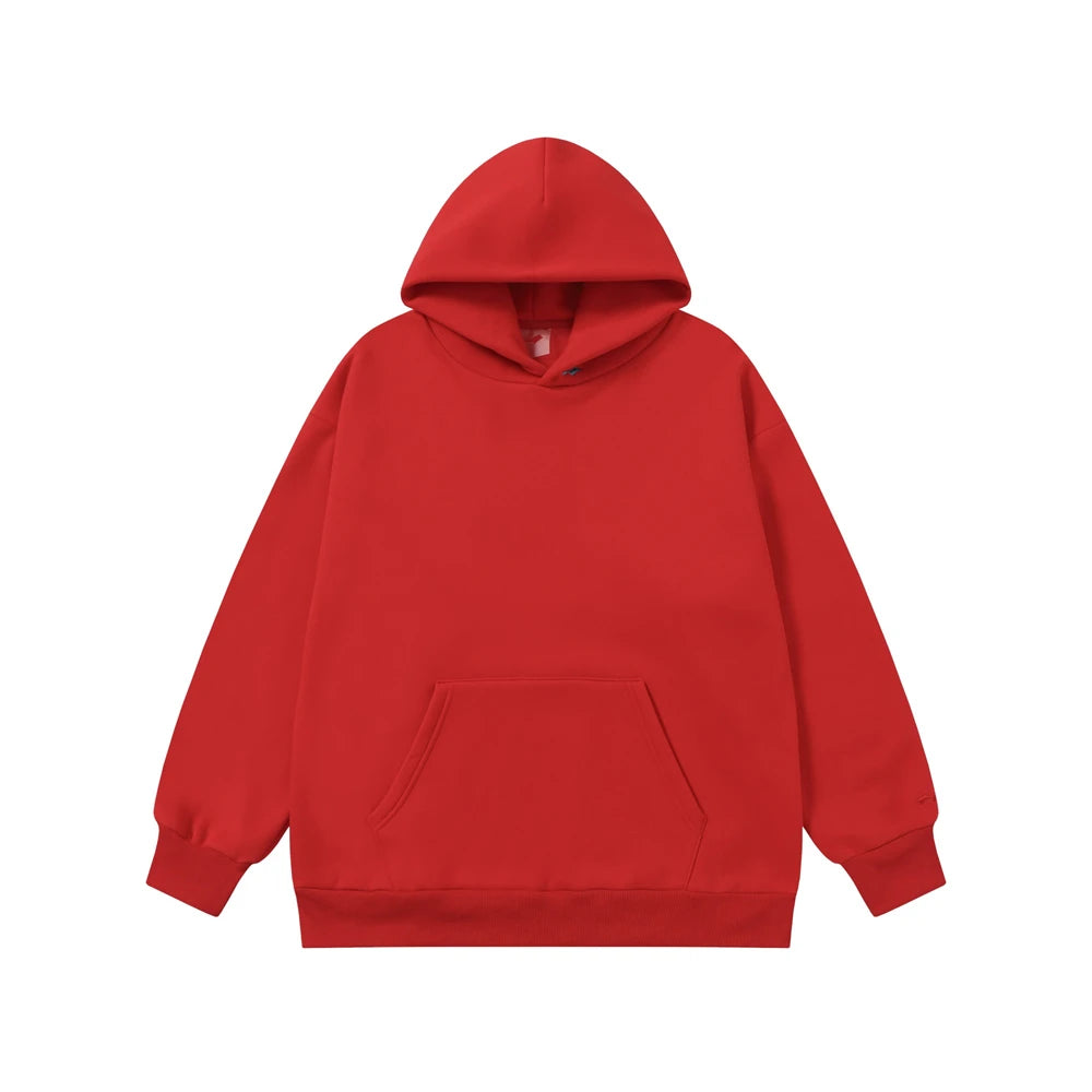 Loose Justin Bieber SKYLRK Embroidery Blue Hoodie Men Women Heavy Fabric Hooded Pullover