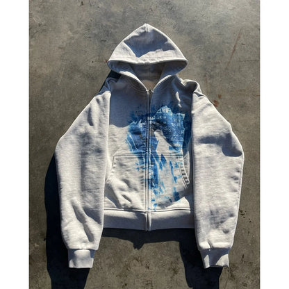 Y2k Yellow Embroidery Loose Sweatshirt Women Korean Harajuku Style Casual Pullover Long Sleeve Crop Top Street Fashion Unise