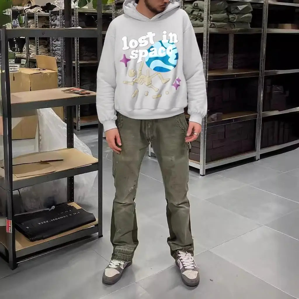 Europe and America Fall Casual Hoodies Street Style Oversized women Clothing y2k clothes Club outfits for 2025