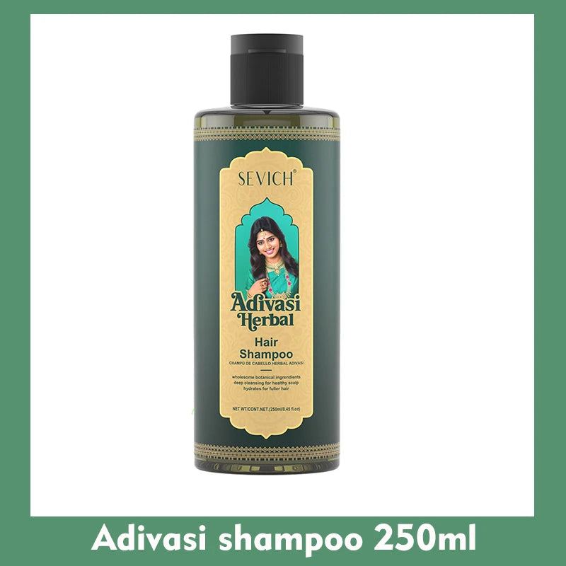 250ml Original India Adivasi Shampoo Herbal Hair Care For Fast Hair Growth Anti Hair Loss Stabilize Hair Roots Nourish Shampoo