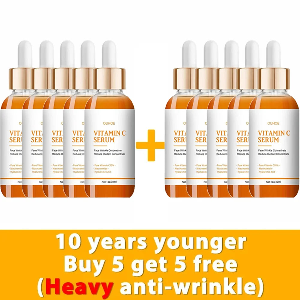 Vitamin C Face Serum – ᴀɴᴛɪ-ᴀɢɪɴɢ ᴀɴᴛɪ-ᴡʀɪɴᴋʟᴇ Serum for Lifting, Firming & Brightening Halalzen