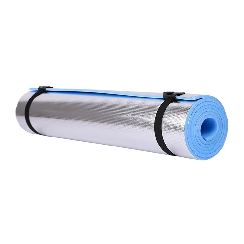 Waterproof Yoga Mat Moisture-proof Yoga Mat Thickened Aluminum Membrane Exercise Mat Multifunction for Camping Picnic