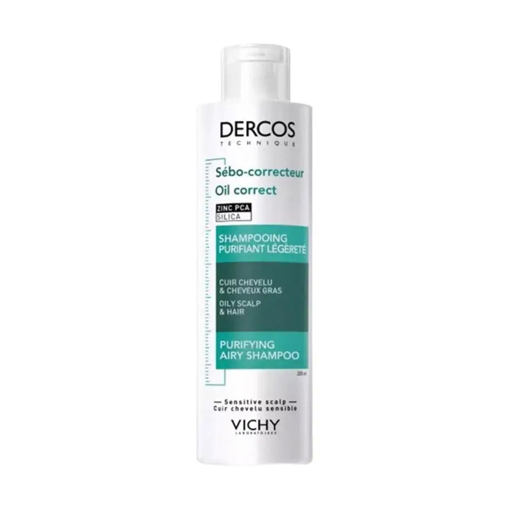 DERCOS Purifying Anti Dandruff Shampoo Formula Itching Control Oil Control Refreshing Nourishing Damaged Hair Repair Shampoo Halalzen