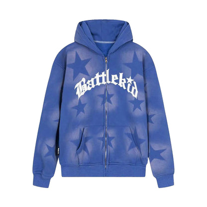 Men'S And Women'S Fashion Casual Star Y2k Gothic Clothes Retro Streetwear Pattern Pullover Casual Fashion For Men Harajuku