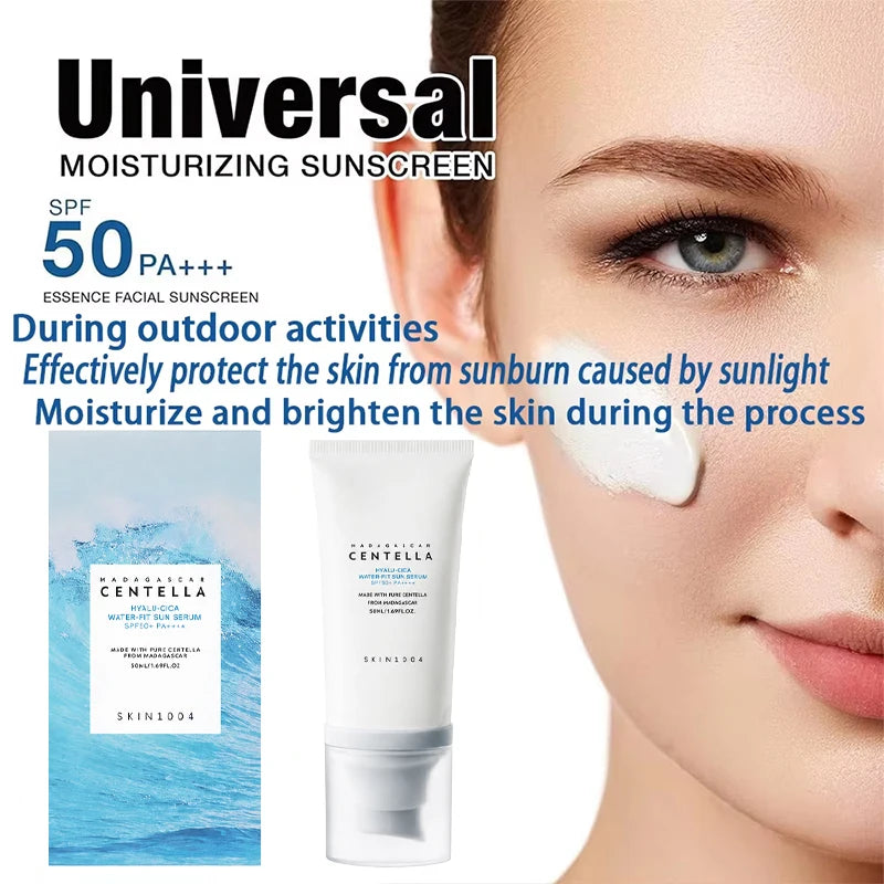 Facial Sunscreen Long-lasting Sunblock Skin Whitening Cream Korean Anti UvMoisturizing Protector New Body Skincare Spf50+