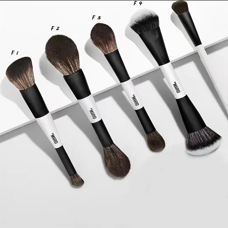 Soft Bristle Blush Highlighter Brush Kit Flawless Soft Glow Face Cosmetic Tools F1 F2 F3 F4 Pro Facial Blending Makeup Brushes