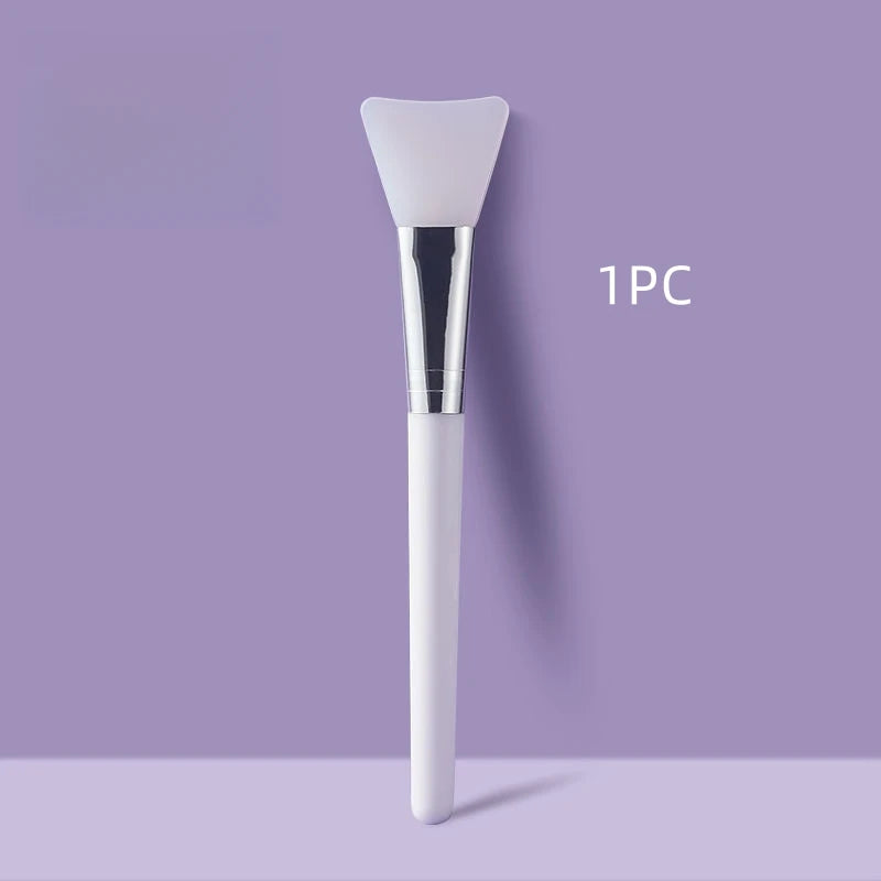 Silicone Diy Mask Brush Beauty Salon Silicone Mold Refresh Mask Brush Makeup Brush Soft Head Brush Beauty Makeup