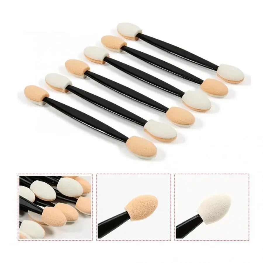 Bag Small Portable Eyeshadow Applicators In Bulk Double Sponge Eye Shadow Brush Makeup Mini Tools Wholesale