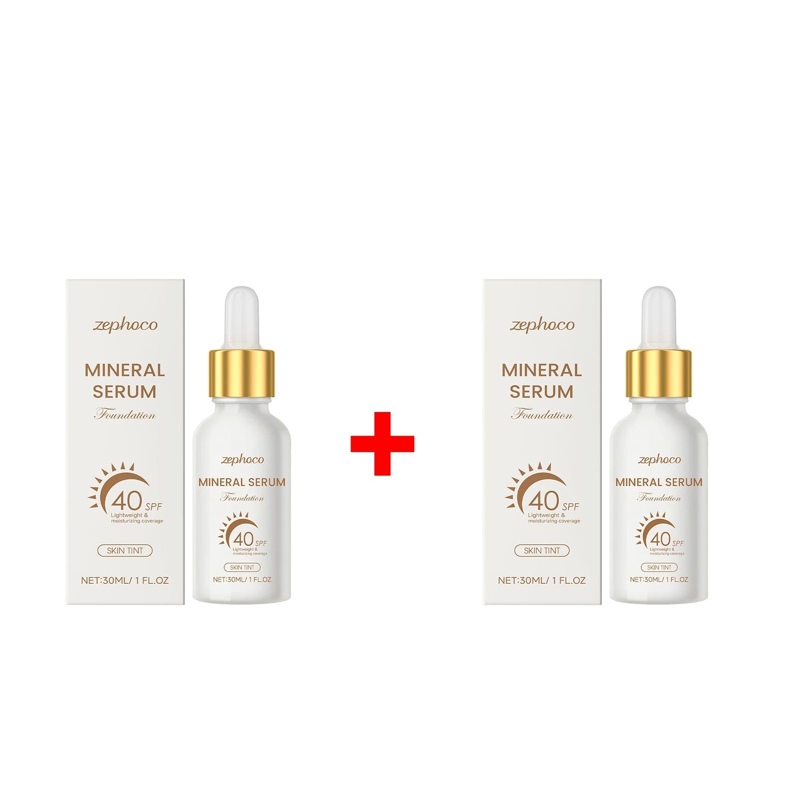 SPF 40 Sunscreen Liquid Foundation Isolation Cream Correct Skin Tone Reduce Dullness Conceal Pores Long Lasting Natural Face Halalzen
