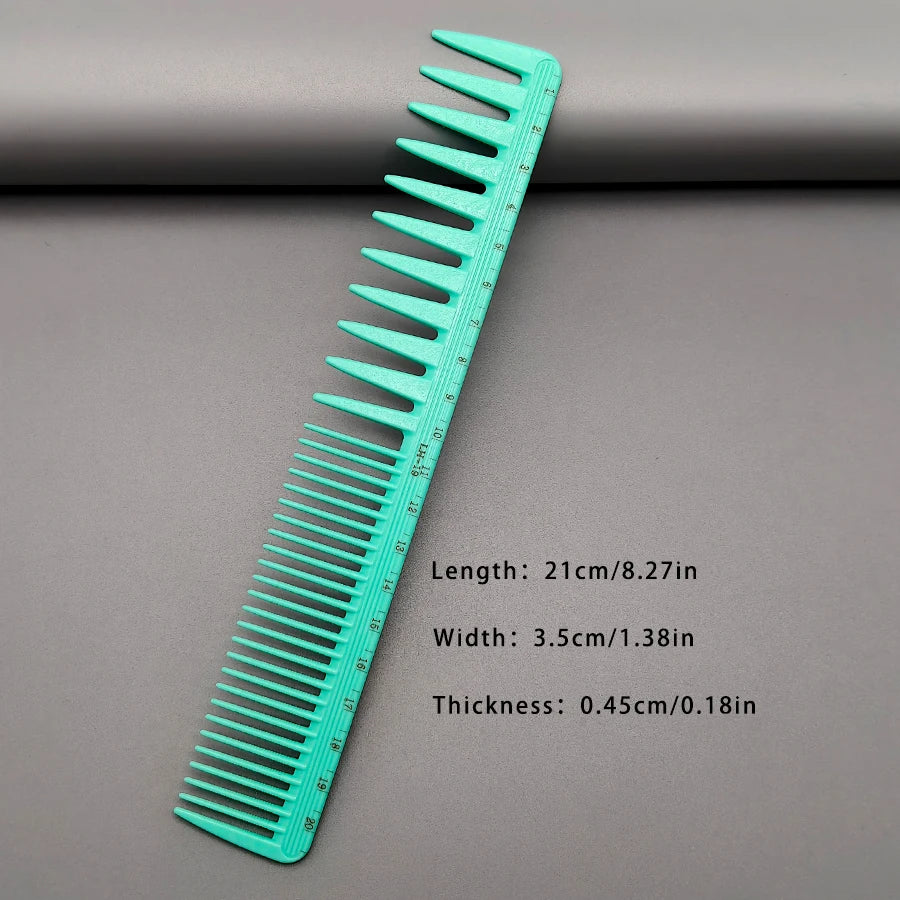 4Pcs Graduated Combs, Combs with Measuring Scales, Can Precisely Cut Hair, a Must-Have Hair Cutting Comb Set for Salon Stylists, and a Hair Styling Comb Set for Home Use