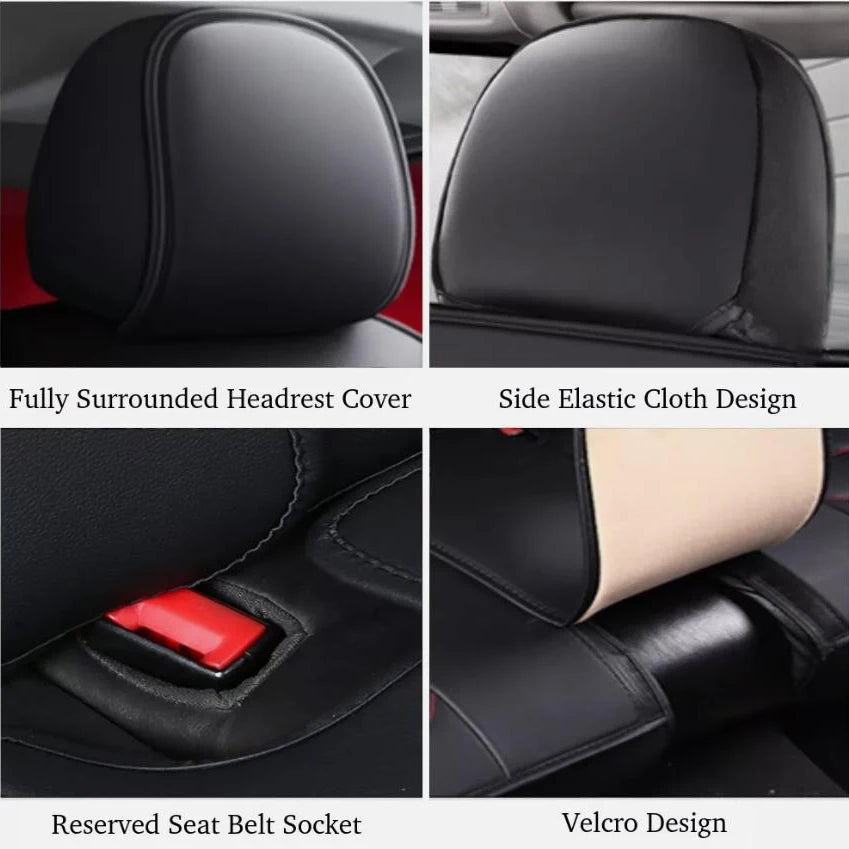 Car Full Set 5-Seat Covers Universal Car Seat Covers Front Rear Seat Cushion Anti-scratch Protection For Sedan SUV Pick-up Truck