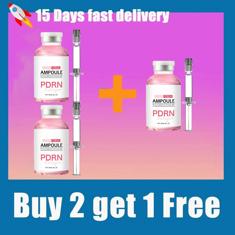 PDRN Salmon DNA Serum Ampoule Advanced Skincare Deep Repair Renew Skin Brighten Tone Strengthen Barrier Firming Facial Essence Halalzen