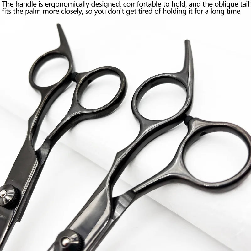 Wingsbro 11Pcs Professional Hairdressing Scissors Stainless Steel Barber Hair Cutting Scissors Sets Salon Hair Styling Tools
