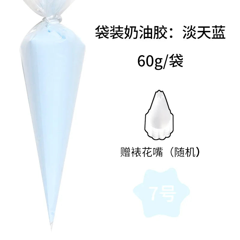 60g Imitation Cream Glue Charms Handmade Whipped Phone Case Decoden Shaker Jewelry Tools Tools Professional