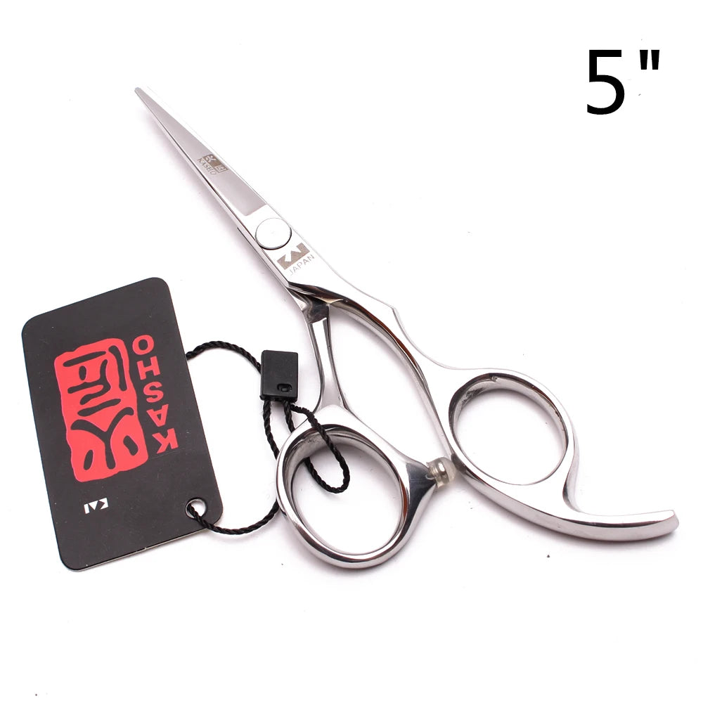 Professional Hair Scissors 5'' 6'' 7'' 8'' Japan Stainless Hairdressing Scissors Barber Thinning Shears Hair Cutting Scissors Halalzen
