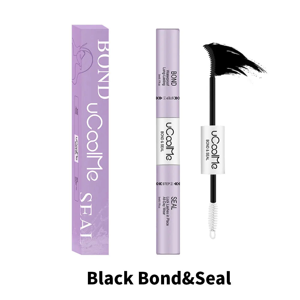 uCoolMe Lasting Lash Bond and Seal 150 Hours Waterproof Extension Glue with Fast Remover Professional DIY Makeup Tool Kit