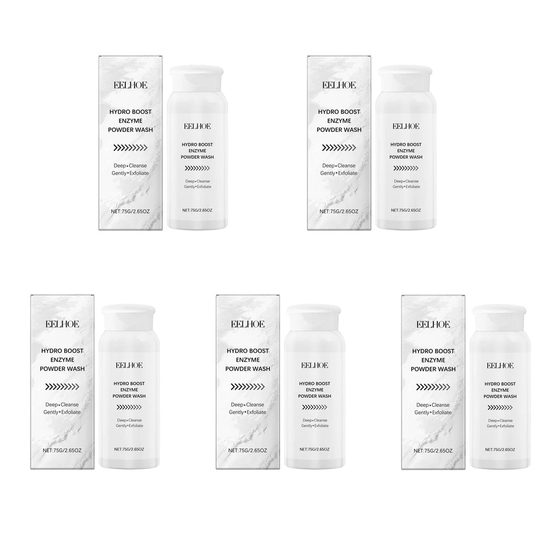 Enzyme Face Powder Wash Skin Oil Control Clean Facial Pores Remove Blackheads Pimples Refreshed Enzyme Face Cleanses Flour Halalzen