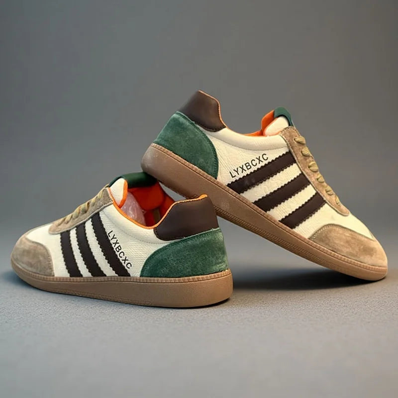 Hot Selling Leather Shoes Running Men Casual Skate Shoes Sneakers Summer Trainers Board Shoes Free Shipping 2025 New Breathable