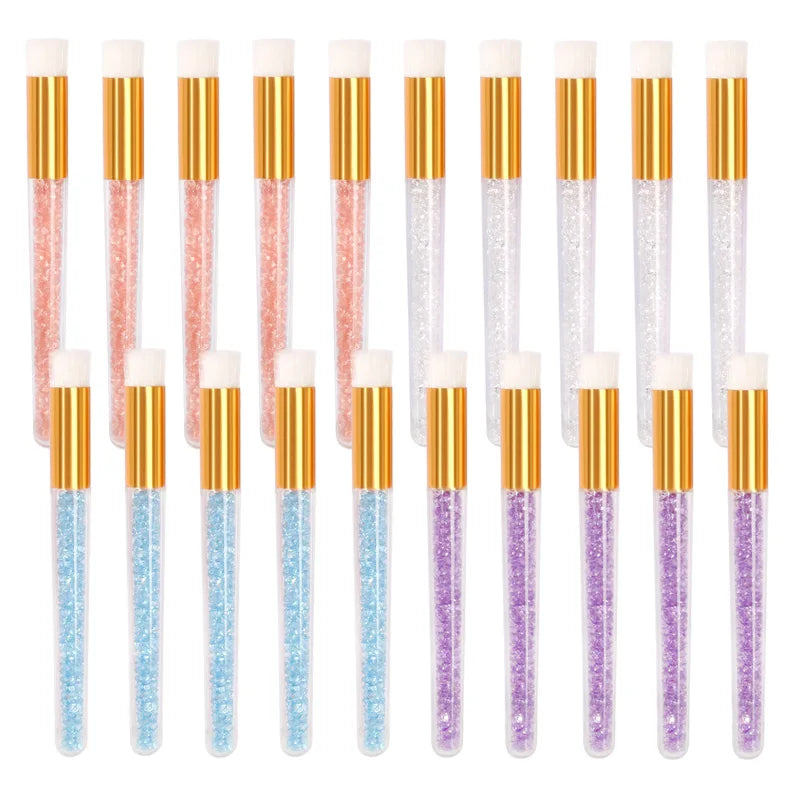 10/20pc Eyelash Cleaning Brush Lash Extension Applicators Shampoo Cleanser Eyebrow Nose Brushes Skin Care Cosmetics Makeup Tools Halalzen