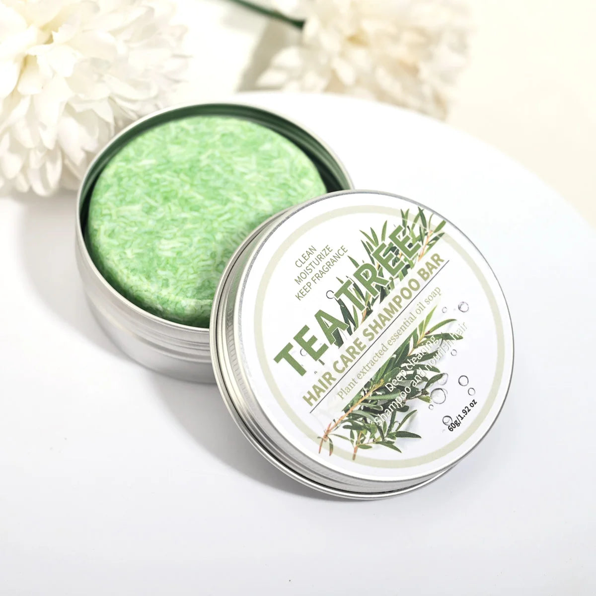 Australian Tea Tree Essential Oil Nourishing Shampoo Deeply Cleanses Moisturizes Controls Oil In Shampoo Caring For Scalp Hair Halalzen
