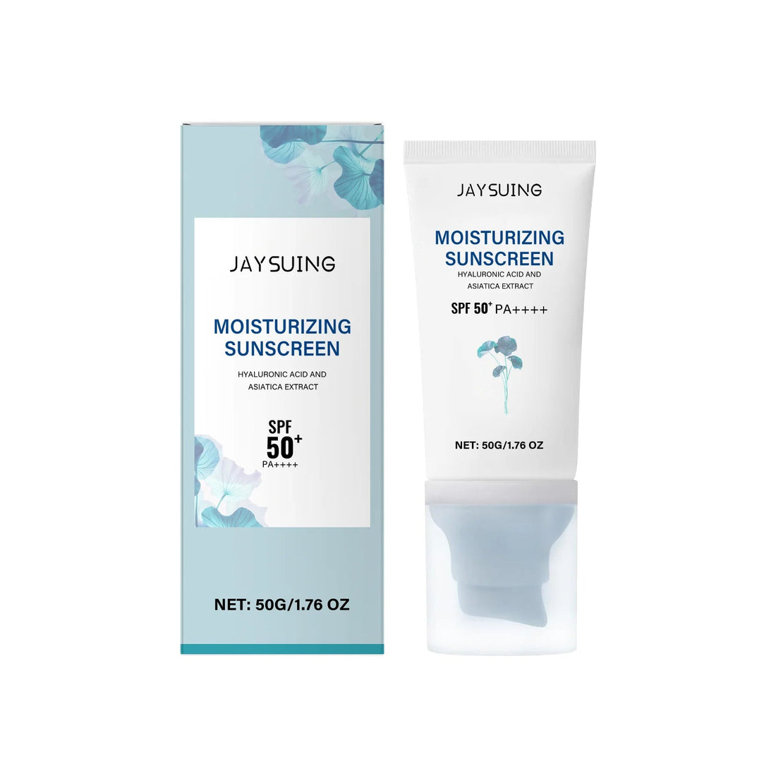 Centella Sunscreen Spf50+ Pa++++ Calming Moisturize Oily Sensitive Skin Soothing Long-Lasting UV Protection Sunblock Face Cream Halalzen