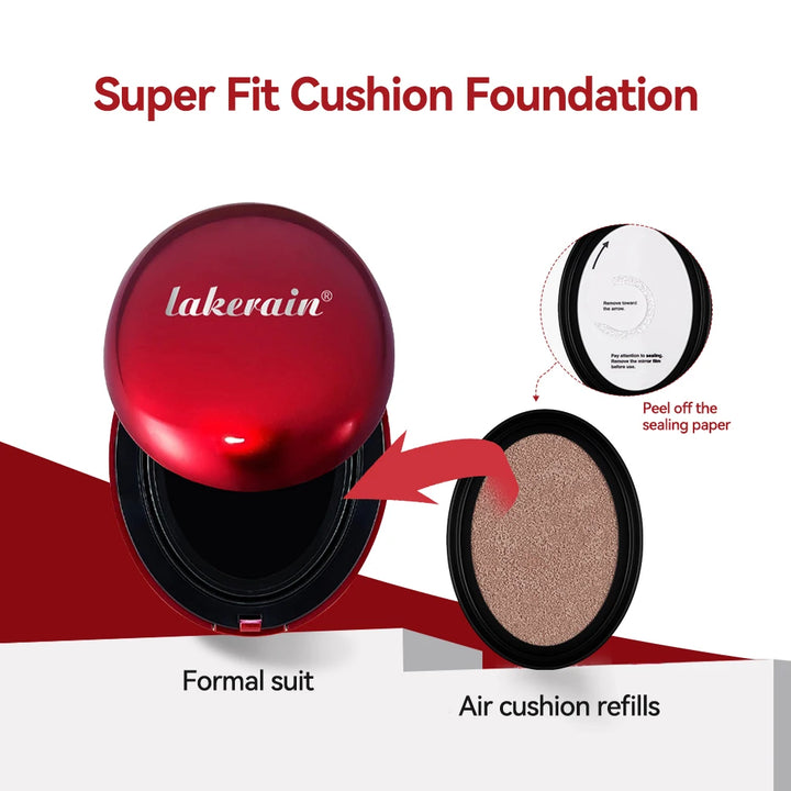 Sunscreen Cushion Refills Foundation Waterproof Long-lasting Brighten Foundation Cream Women Base Makeup Face Korea Cosmetics