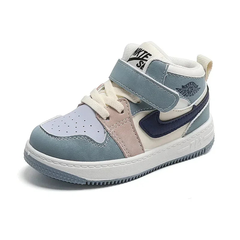 New KIDS Shoes High Top Casual Shoes Fashion Sneakers Boys Girls Running Shoes Outdoor Non Slip Walking Shoes