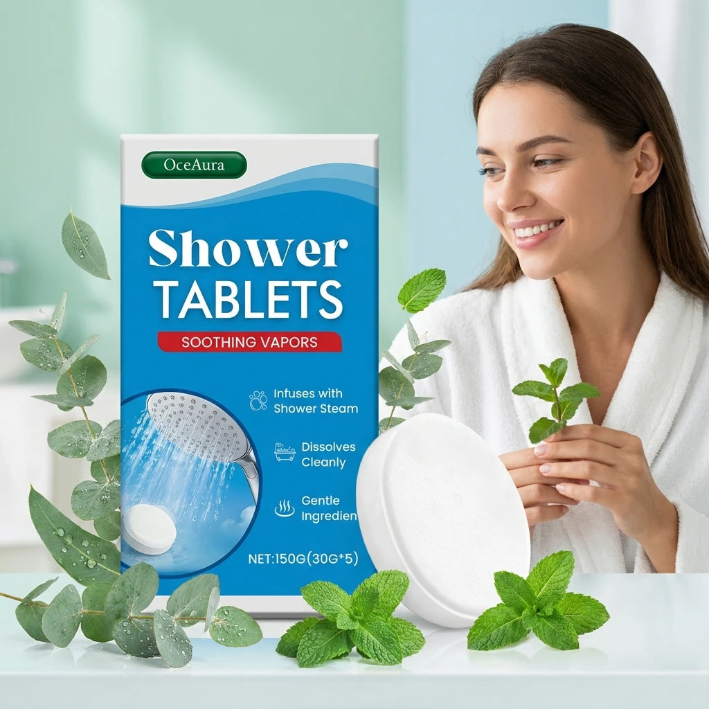 Shower Steame Tablets For Skin Hydrating Stress Relief Aromatherapy Long Lasting Fragrance Gifts For Her Self Care Spa Moisturiz Halalzen