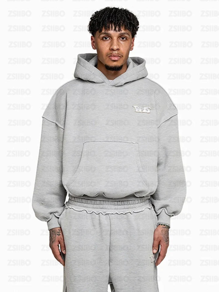 Harajuku Stylish Retro Letter Print Hoodies Women Graphic American Y2K Top Oversized Hoodie Couples Streetwear Goth Women Clothe