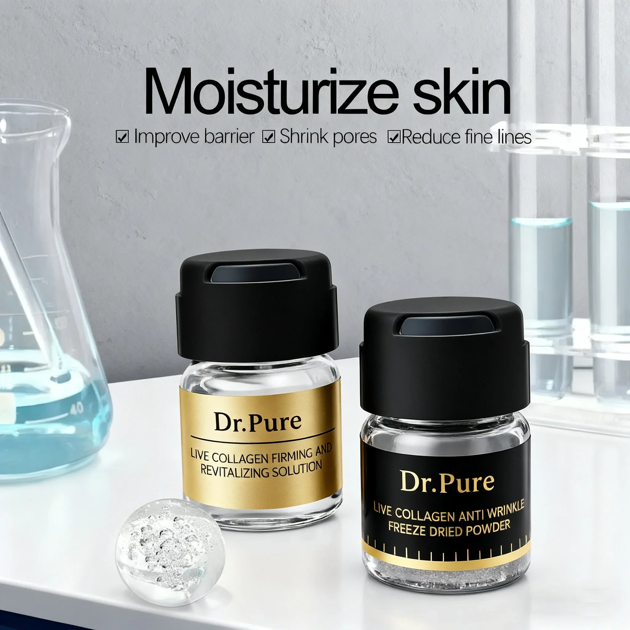 High end anti wrinkle, coarse pores essence, fast absorption, make you 20 years younger Halalzen