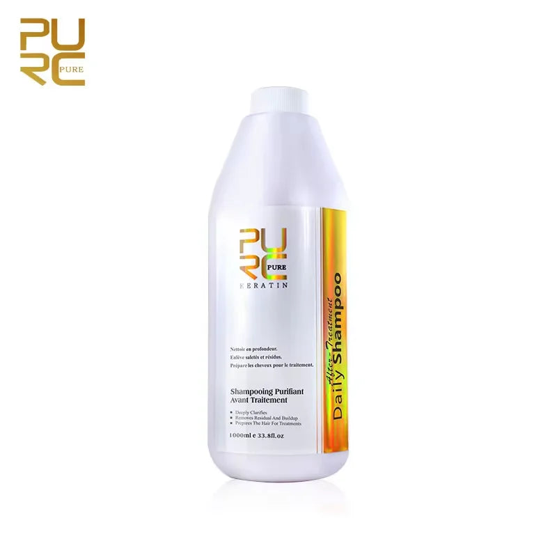 PURC Hair Purifying Shampoo Conditioner Keratin Hair Treatment Straightening Smoothing Professional Hair Care Salon Products Halalzen