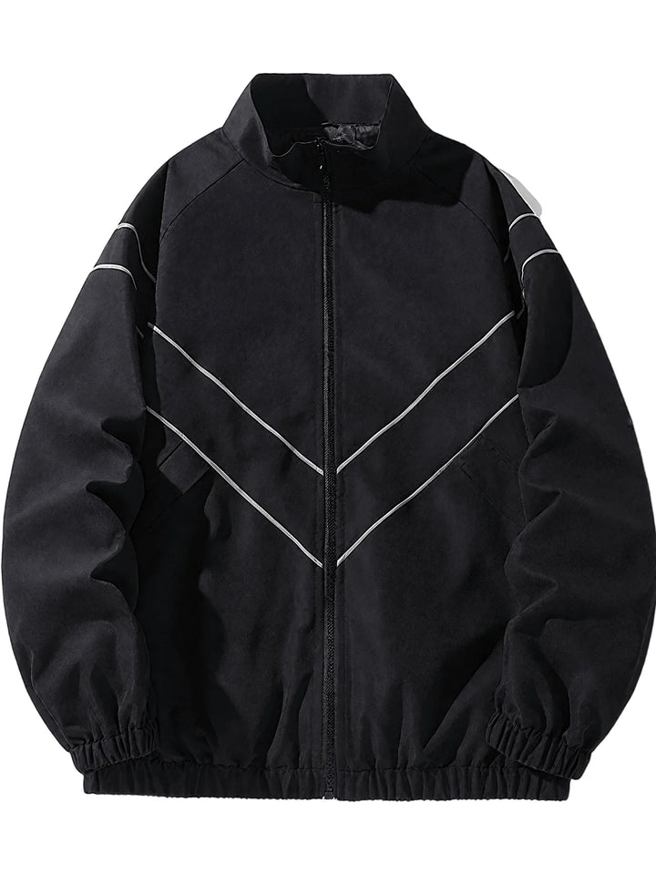 Men's Y2K Zip Up Hoodies Streetwear Designer Baggy Pullover Hooded Sweatshirts Jacket