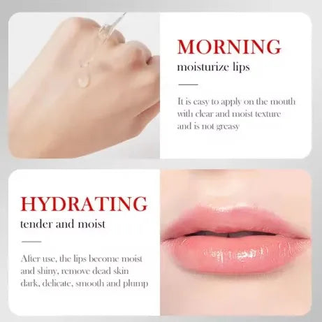 Hyaluronic Acid Lip Essence For Deep Hydration, Comfort, Radiance, and Line Softening Halalzen