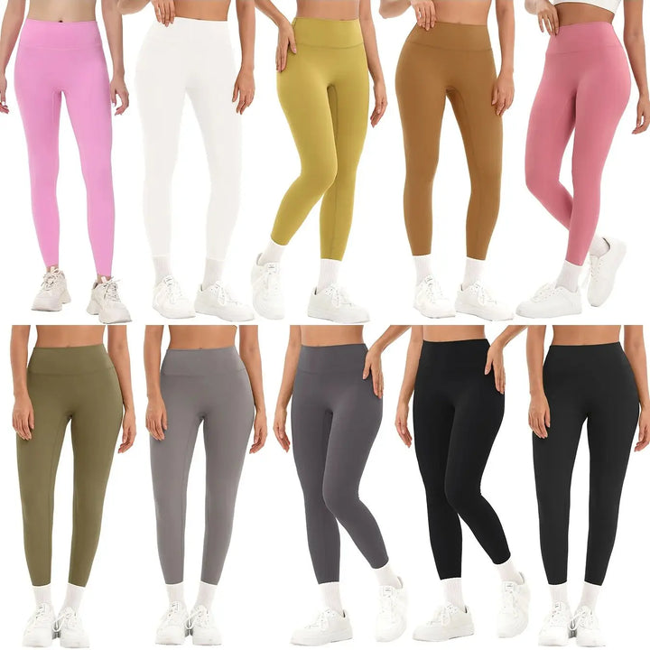 High Waist Yoga Leggings Women | Fitness Running Cycling Pants Breathable Sports Leggings Summer Workout Gym Clothing