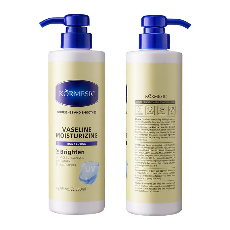 KORMESIC Vaseline Clinical Repair Body Lotion Cream Moisturising Exfoliating Leg Arm Nourishing Anti Smooth Wrinkle Skin Care