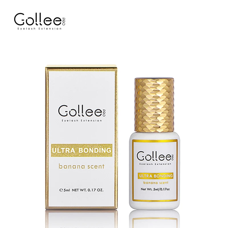 Gollee 0.5s Fast Dry Lash Adhesive Long Lasting 6-8 weeks Eyelashes Glue for Eyelash Extensions No Irritation Glue Makeup tools Halalzen