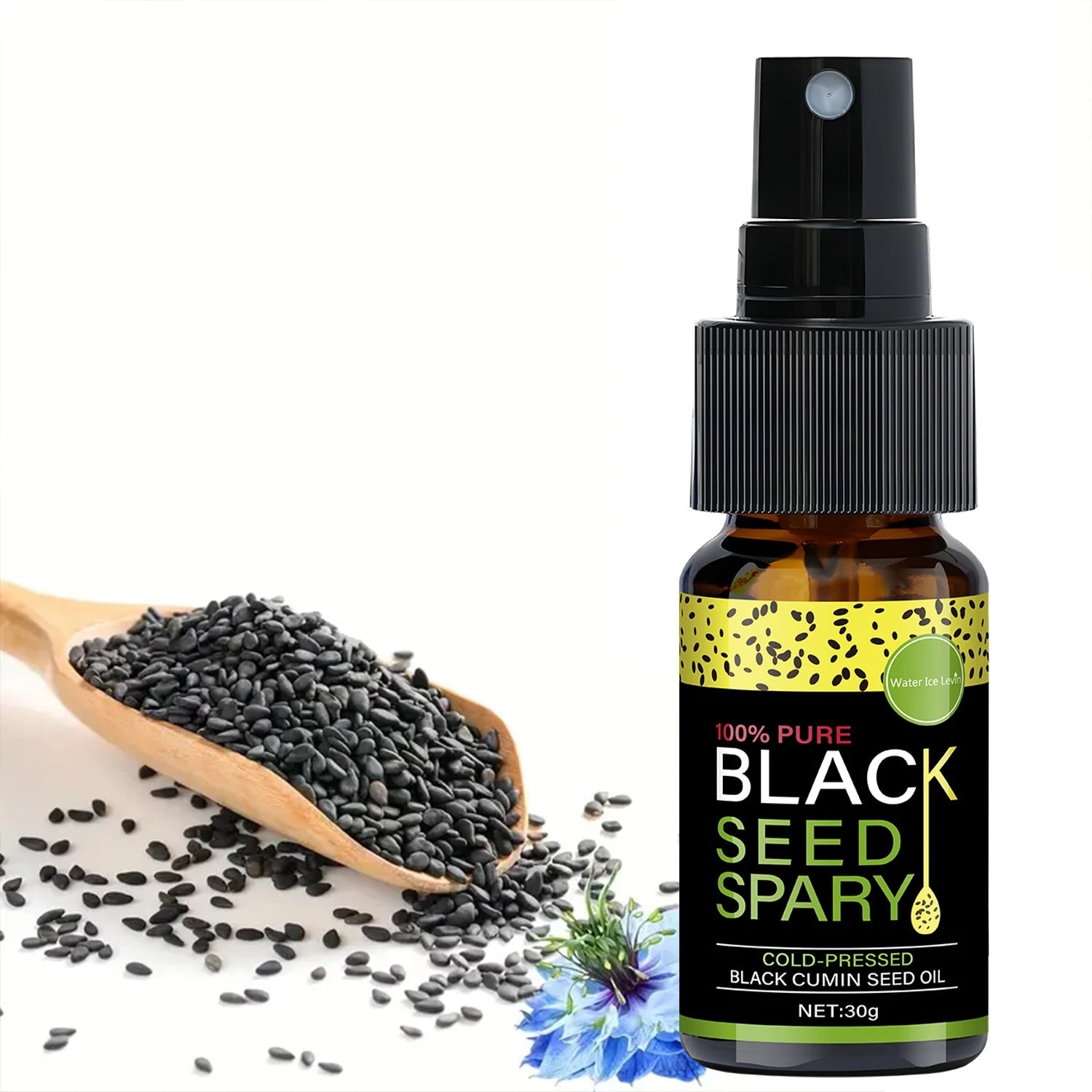 100% Pure Black Seed Oil Spray - Cold-Pressed Hair Treatment, Deep Nourishment, Frizz Control, Winter Shine Care Halalzen