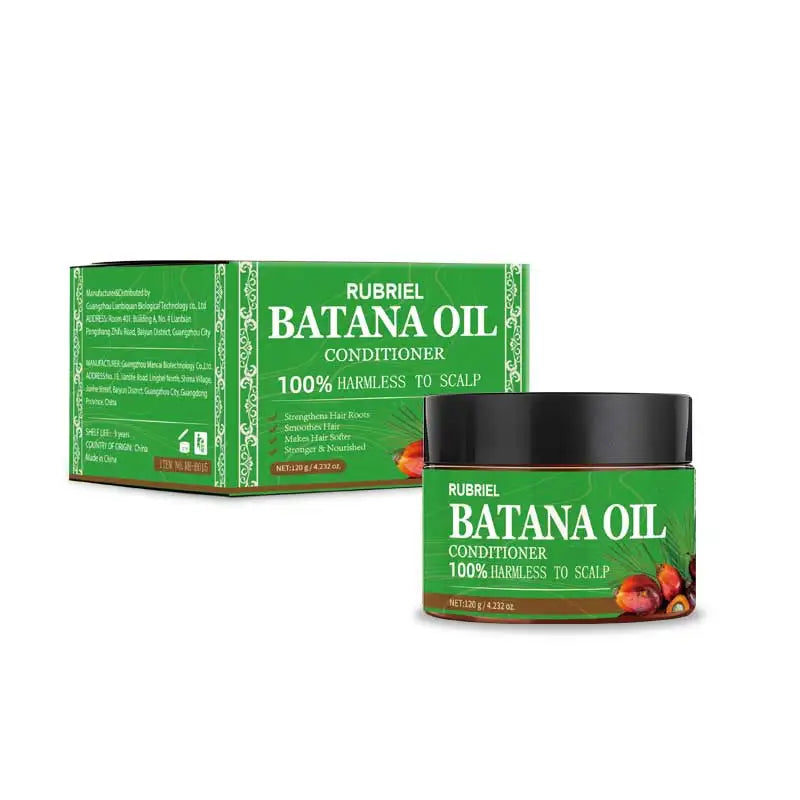 120g Batana Oil Shampoo & Conditioner Set Strengthens Hair Roots Repairs damaged Hair Deeply Nourishment Smooth Hair Conditioner Halalzen