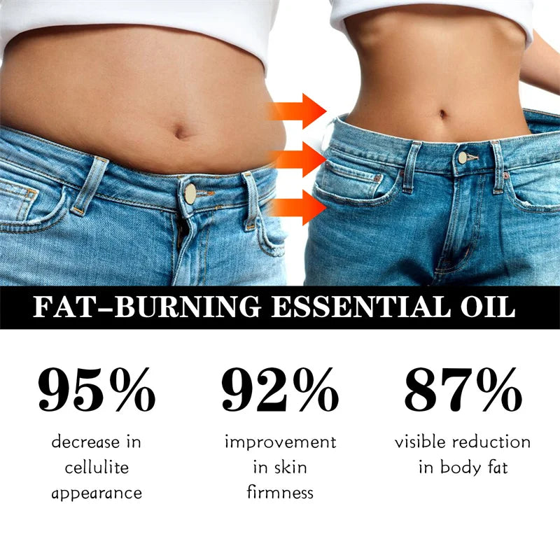 Fast Lose Weight Essential Oil Slimming Oil Effective Burn Fat Belly Thighs Remove Cellulite Product Natural Slim Down Body Care