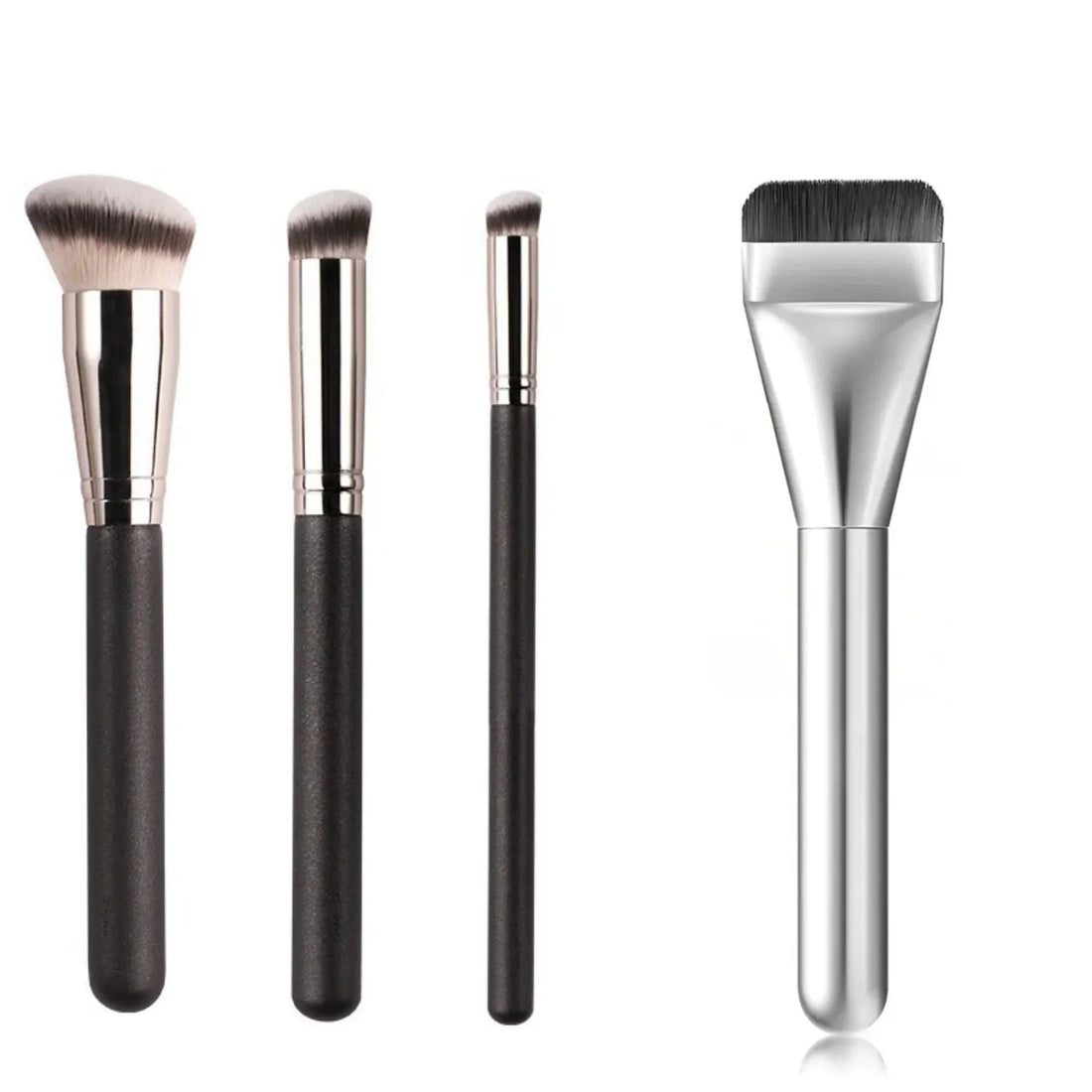 Ultra Thin Foundation Brush Lightweight and Thin Face Contour Brush Flat Contour Brush Blending Foundation Cream Makeup Brushes Halalzen