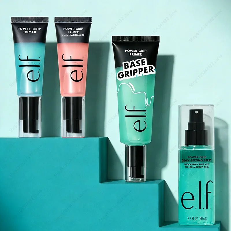 Hot Elf Skincare Products Pre Makeup Gel Green Pink Primer 24ml Exfoliate Clean Pores Makeup Lasting Moisturizing Setting Spray