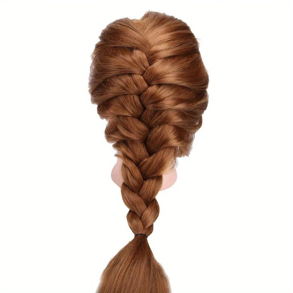 5-Finger Sponge Hair Braiding Tool, DIY Wave Curly Twist Styling Kit, Manual Hair Weaver Crimper for Women Girls Party Travel