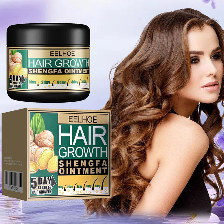 Ginger Hair Growth Cream Alopecia Regrowth Repairing Hair Loss Prevention Baldness Treatment Dense Strengthener Hair Care