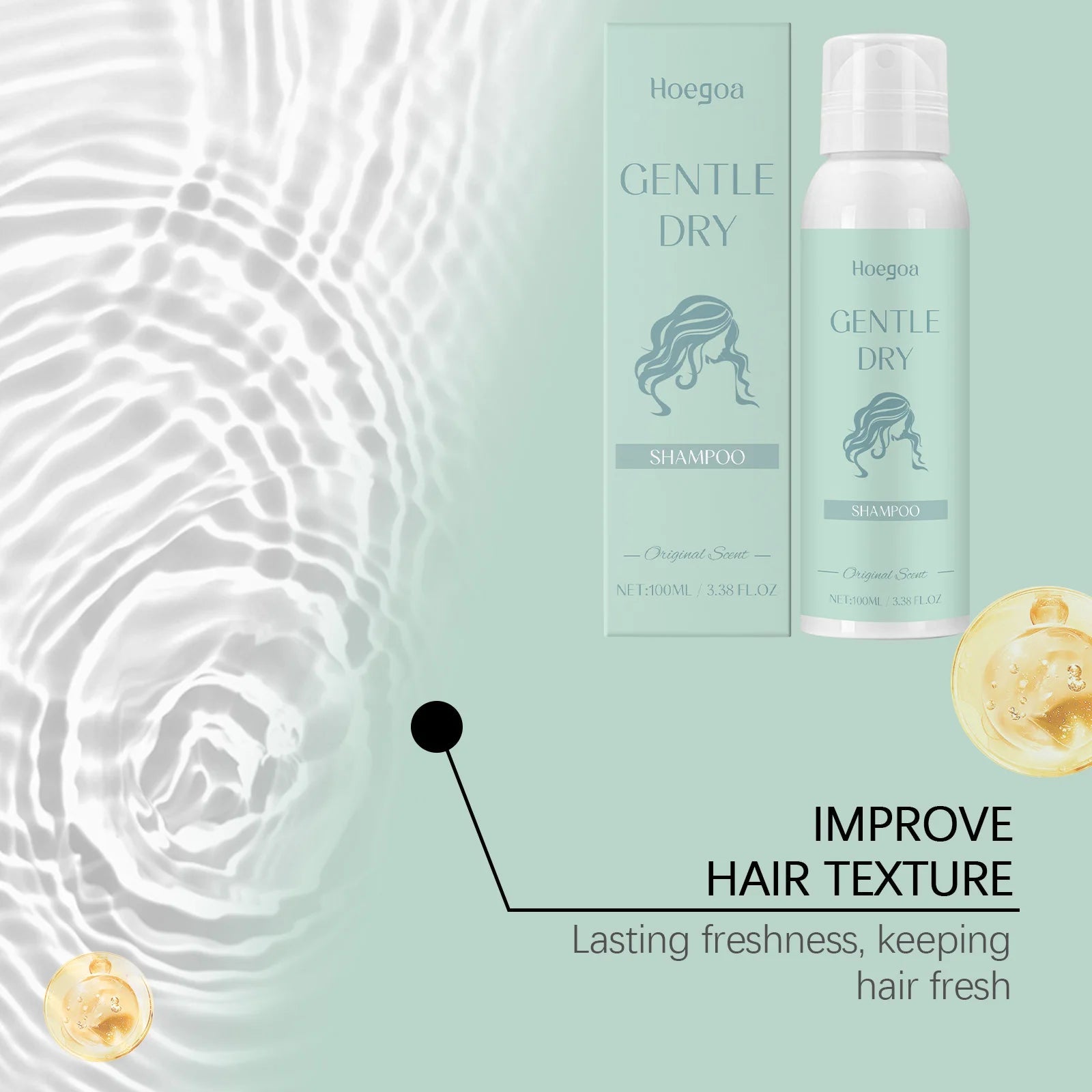 Dry Shampoo Spray For Oily Hair Refresh Volume Boost Lightweight Formula Fresh Scent No Rinse Instant Clean Look Daily Use Halalzen