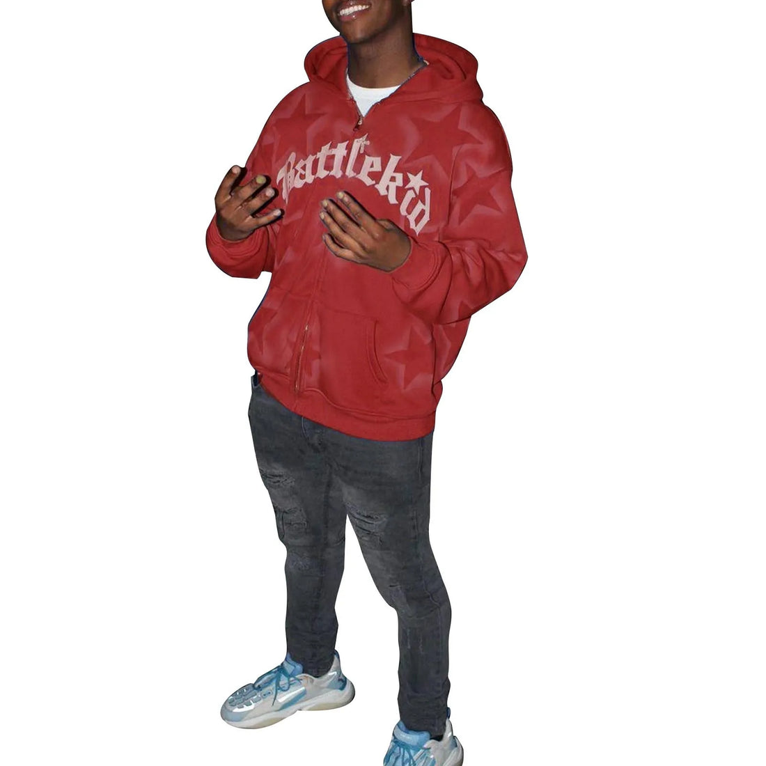 Men'S And Women'S Fashion Casual Star Y2k Gothic Clothes Retro Streetwear Pattern Pullover Casual Fashion For Men Harajuku