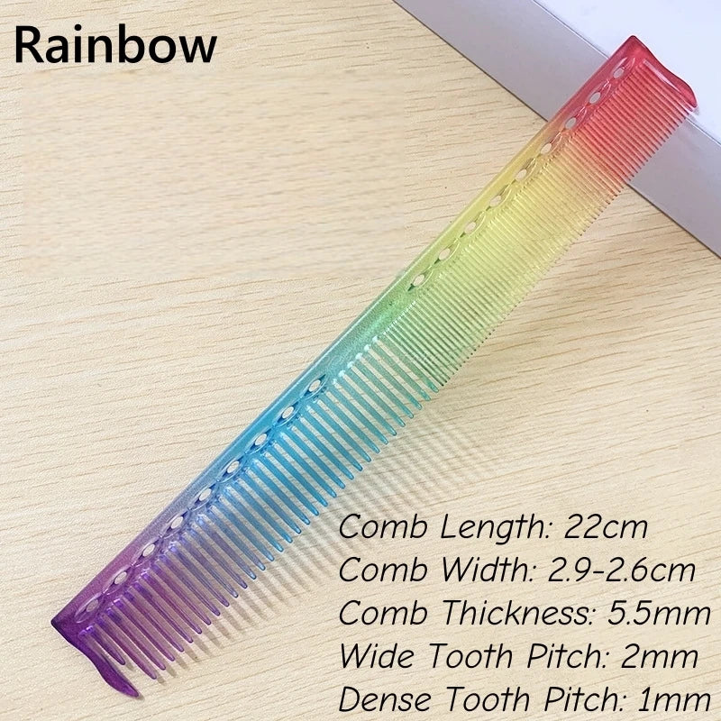 1PC 18cm Professional Hairdressing Haircut Comb Double Headed Anti Static High Temperature Resistance Salon Hair Styling Tools